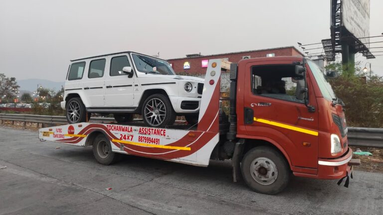 Mercedes AMG Flatbed Towing