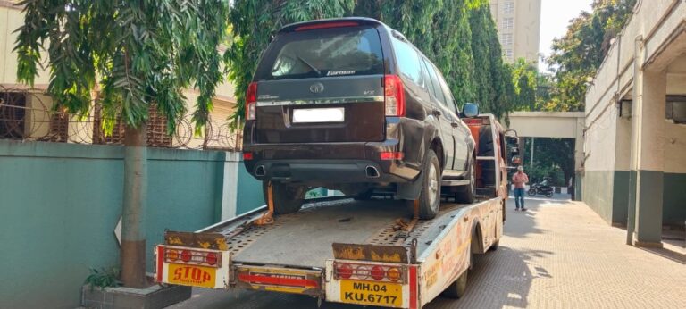 tata safari towing